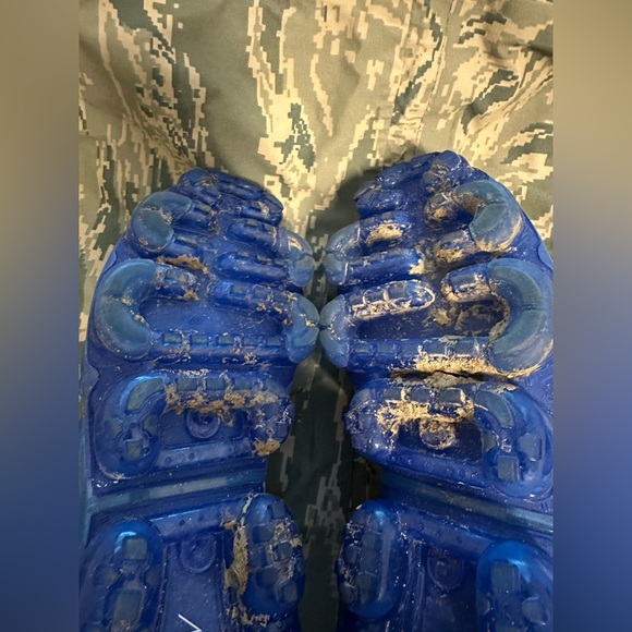 MEN'S NIKE AIR VAPORMAX PLUS RUNNING SHOES GAME ROYAL Sz 9  ** READ - Picture 7 of 9